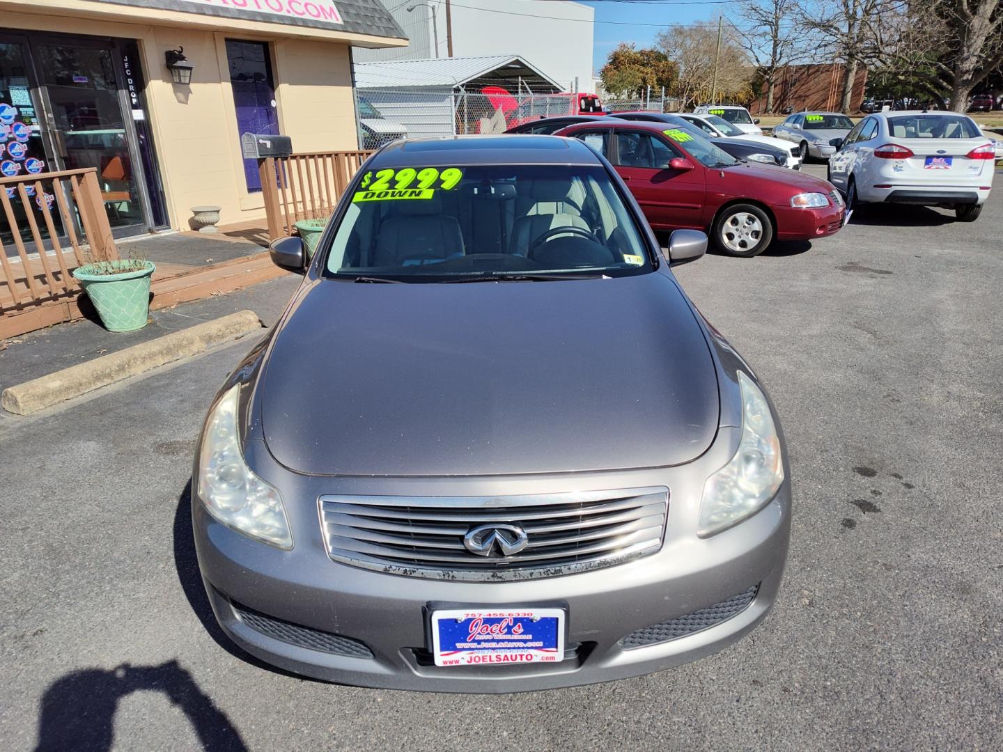 2009 Gray Infiniti G Sedan (JNKCV61F29M) , Automatic transmission, located at 5700 Curlew Drive, Norfolk, VA, 23502, (757) 455-6330, 36.841885, -76.209412 - Photo#3